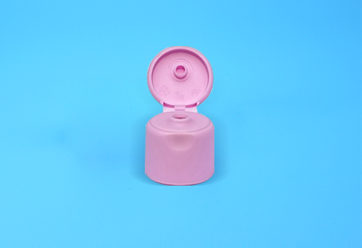 Plastic Flip Top Cap For Baby Shower Gel Bottle