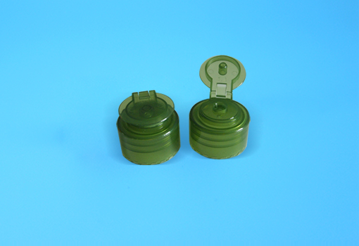 china supplier round plastic flip top cap 28/410