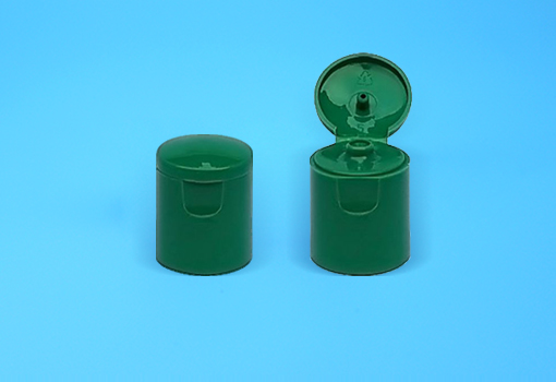 22mm plastic flip top cap for cosmetic packaging
