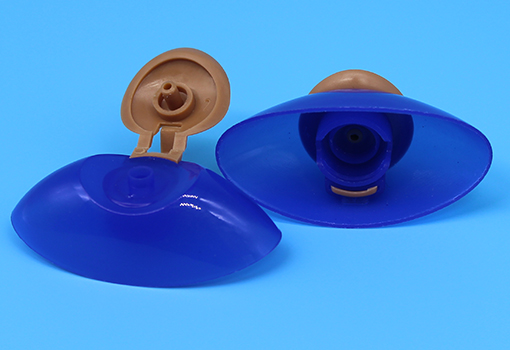 14mm Double color oval flip top cap for shampoo bottle
