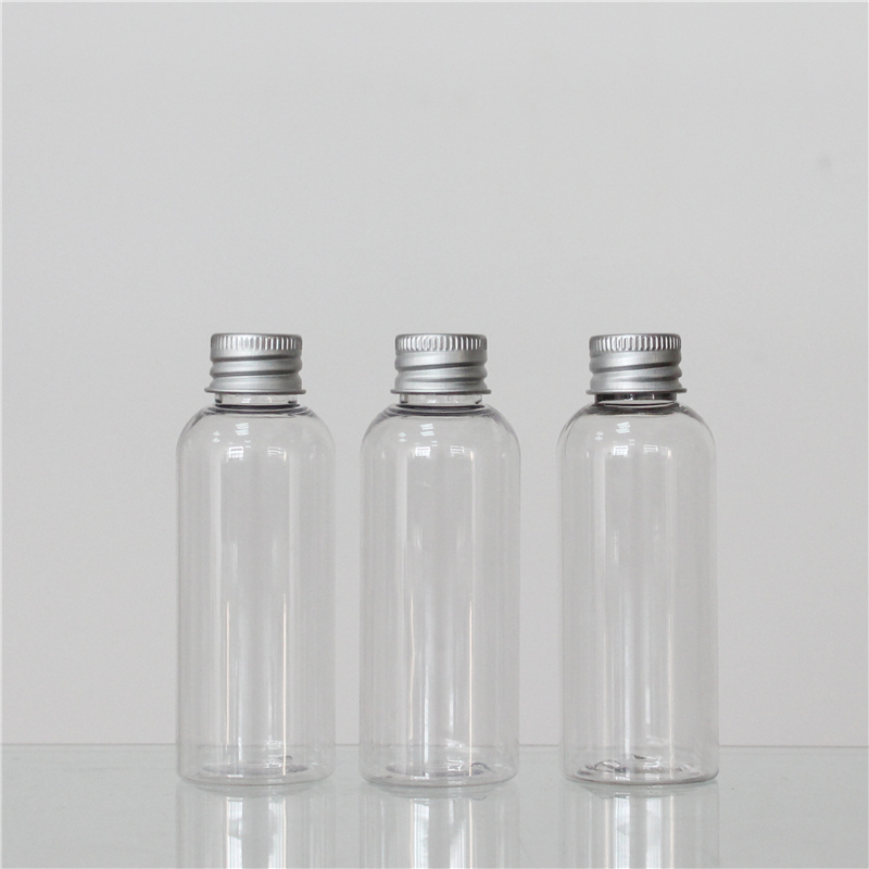 60ml PET Plastic essential oil bottles with blue screw cap