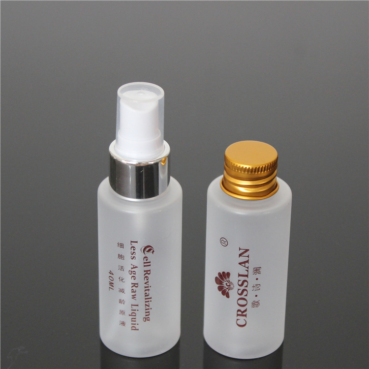 40ml Plastic cosmetic personal care lotion pump bottle