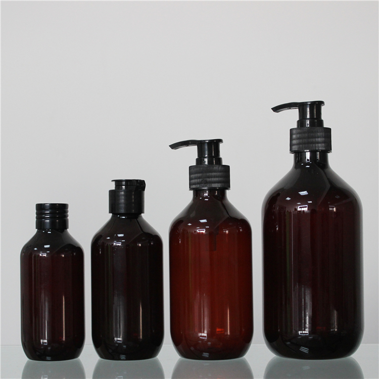150-300ml PET plastic shower gel bottle 