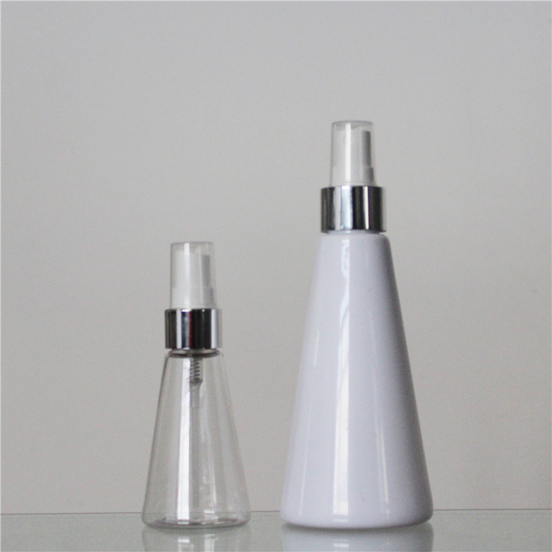 Wholesale Custom 60/200ml spray bottle with aluminum cap